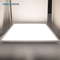 Panneaux LED, panneaux lumineux LED 18W36W48W96W 300X300 600x600 rétroéclairage plat Chine commercial carré 2x4 60x60 plafond intérieur 5 ans