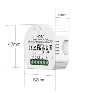 MOES Tuya Wifi RF433 BT Ổ Cắm Công Tắc Đèn Gia Đình Mô-đun Thiết Bị Điều Khiển Từ Xa - Product Image 6