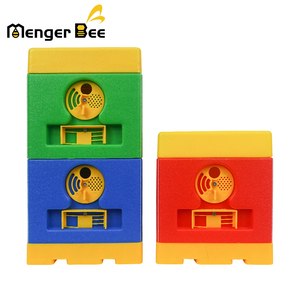 Caja de Colmena Langstroth, Mini Colmenas con Herramienta de Apareamiento de Abejas Reinas, Componentes de Marco para Apicultura - Product Image 3