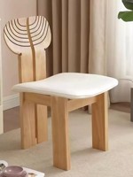 Chaises de salle à manger modernes de style queue de poisson, meubles de salle à manger pour la maison, chaises de salle à manger en bois sculpté rétro pour table à manger