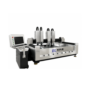 Machine de gravure CNC à 4 têtes et 3 axes pour la sculpture sur marbre, granit et pierres tombales - Product Image 3