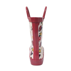 <span class=keywords><strong>Stivali</strong></span> da <span class=keywords><strong>pioggia</strong></span> in gomma da giardino con coccinella e fiori da ragazza - Product Image 5
