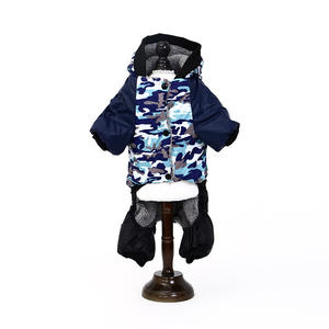 Manteaux d'hiver pour <span class=keywords><strong>chien</strong></span> <span class=keywords><strong>Bobby</strong></span> à capuche camouflage 2025 Vêtements d'hiver chauds pour animaux de compagnie - Product Image 3