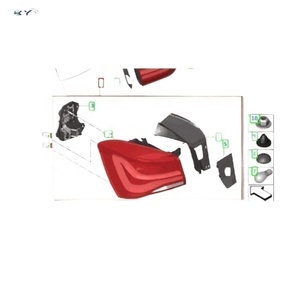 Luz Trasera LED de Alta Calidad OEM para BMW Serie 1 F20LCI, Ensamblaje de Luz Trasera OE63217359018/63217359017/63217359020/63217359019 - Product Image 2