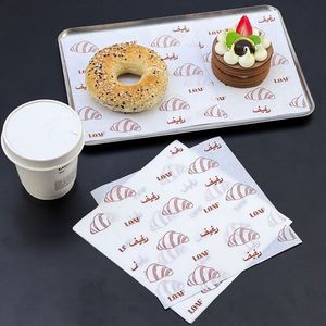 Customized Food Grade PE Coated Greaseproof Baking <b>Paper</b> <b>Eco</b>-<b>Friendly</b> Disposable Container Liner for Bakery Items - Product Image 5