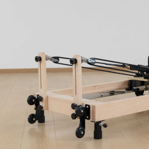 Máquina de Pilates Reformer Plegable Comercial para Yoga y Fitness, Ecológica, Duradera, Ajustable y Portátil para el Hogar - Product Image 2