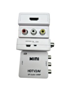Soporte de impresión de logotipo OEM Precios disponibles al por mayor HDTV a AV Converter Box