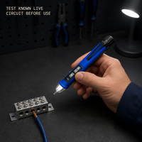 Testeur de circuit automobile portable 12-1000V, détecteur de tension de voiture, affichage numérique, outil de test de batterie, haute précision