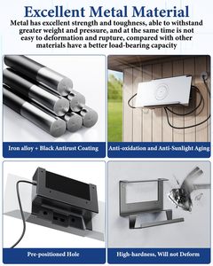 Starlink Gen <span class=keywords><strong>3</strong></span> Router Núi Starlink Tiêu Chuẩn V3 Lưới Router Gen3 & Cung Cấp Điện <span class=keywords><strong>2</strong></span>-Trong-1 Kim Loại Wall Mount Kit - Product Image 3