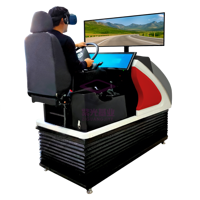 Simulateur de conduite automobile VR 3-DOF, équipement de formation à la conduite de camions, spécialement conçu pour les écoles de conduite