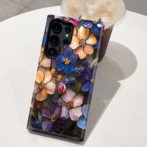 <span class=keywords><strong>Coque</strong></span> de téléphone portable tendance <span class=keywords><strong>en</strong></span> <span class=keywords><strong>verre</strong></span> teinté avec motif floral <span class=keywords><strong>en</strong></span> filigrane doré pour <span class=keywords><strong>iPhone</strong></span> 16 Plus 15 17 Air Pro Max, <span class=keywords><strong>coque</strong></span> arrière antichoc - Product Image 5