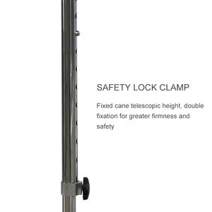 Canne <span class=keywords><strong>de</strong></span> <span class=keywords><strong>marche</strong></span> réglable en hauteur, légère, en aluminium, à quatre branches, pour personnes âgées, aide à la mobilité - Product Image 6