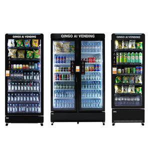 Máquina Expendedora Inteligente con Pantalla Táctil y IA, Qingo OEM/ODM, con SDK, Pagos con Tarjeta de Crédito y Código QR, Refrigerador Inteligente - Product Image 1