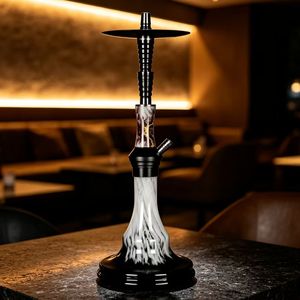 Moderno Set de Hookah Portátil de Acero Inoxidable con Acabado Espejo y Función de Humo Suave - Product Image 5