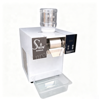 Machine à glace pilée électrique commerciale 220V 1300W haute productivité pour les magasins de boissons et les cafés