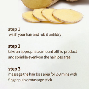 ผงขิงบำรุงผม 15 กรัม รับผลิตแบบ OEM แบรนด์ส่วนตัว ผสมซัลเฟอร์ บำรุงหนังศีรษะ สำหรับคนทานมังสวิรัติ - Product Image 2