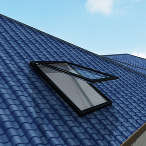 澳大利亚标准阳台铝屋顶窗钢化透明玻璃天窗房屋