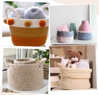 Base de panier en crochet circulaire en bois LONGRIVER, personnalisable en usine, 12 pièces, réutilisable, gravée, pour fournitures de bricolage et de tissage