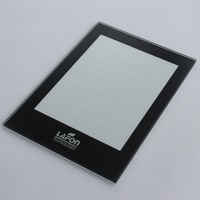 Kaca Corning Gorilla Glass 0.5mm 0.7mm 1mm 2mm 3mm Custom, Panel Kaca Sablon untuk Layar TV, Kaca Tempered yang Diperkuat
