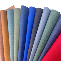 Tissu en cuir PU thermo-sensible écologique, effet de brûlage à chaud, support non tissé, épaisseur 0,6/0,7 mm, pour reliure de livres, boîte à bijoux