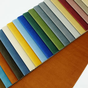 थोक के लिए असबाब कपड़े कैलिफोर्निया सादा रंगे हॉलैंड मखमल सोफे फर्नीचर के साथ Pongee कपड़े - Product Image 6