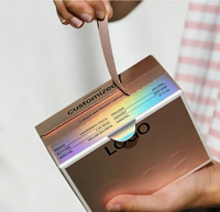 Boîte rigide recyclable en gros avec languette d'ouverture facile pour la présentation de bijoux, de chewing-gum et d'aliments pour bébés en vente au détail