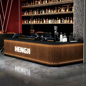 Mostrador de Cafetería Personalizado de Fábrica con Iluminación LED |   Diseño e Instalación Llave en Mano para Cafeterías, Duradero, de Alta Calidad y Ecológico - Product Image 1