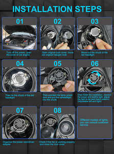 Led <span class=keywords><strong>Angel</strong></span> Eye Faros H7 Led Faro para Hyundai Elantra H7 64W Led Faro Bombilla - Product Image 5