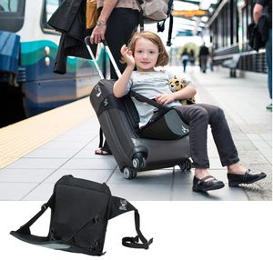 Siège de voyage pour enfants étanche personnalisé porte-enfant pour chariot à bagages pliable monter sur <span class=keywords><strong>valise</strong></span> pour enfant en bas âge avec bébé Portable Str - Product Image 3