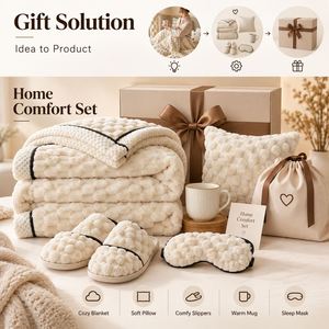 Manta de terciopelo de leche de alta densidad GSM con imitación de piel, gruesa, de forro polar tipo palomitas, cálida para invierno, para cama, sofá, siesta doble, personalizada - Product Image 4