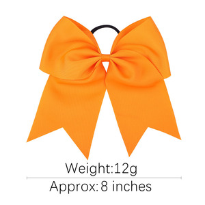 Moño Grande de 8 Pulgadas para el Cabello, Accesorio para Bebés Niñas, Lazos para el Cabello y Colas de Caballo para Fiestas - Product Image 2
