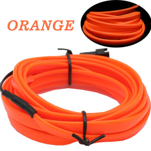 Plus récent DC-3V Conducteur Flexible EL Fil 5.0mm Jardin Maison Décoration De <span class=keywords><strong>Mariage</strong></span> Imperméable néon Lumière Rougeoyante LED Corde Filet Tube - Product Image 3