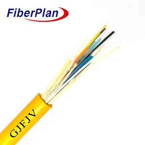 الألياف Fiberplan GJFJV 12 core multimode داخلي 2 4 6 8 10 12 24 48 core fiber