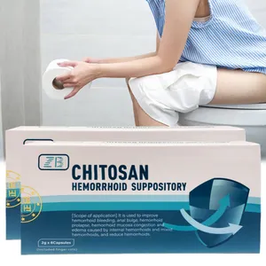 Chitosan Piles Suppositoire saignement anal hémorroïdes internes hémorroïdes externes Piles Pommade