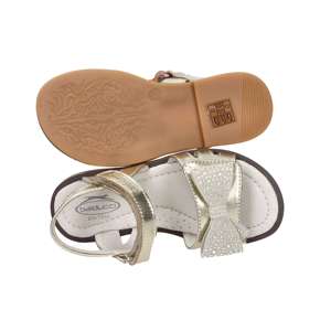 Balducci Girls' GULL1821 Gold Sandal 28 <b>Flat</b> Heel 1,5 Cm Air Color - Product Image 6