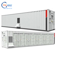 Batterie au phosphate de fer et de lithium LiFePO4 250 kWh 500 kWh 1 MWh 2 MWh 3 MWh Haute Tension ESS pour Système de Stockage d'Énergie Industriel