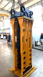 Martillo Hidráulico para Excavadoras de 30T-45T |   Martillo Demoledor Vertical de Fácil Mantenimiento con Cincel de Aleación de Alta Dureza de 165 mm - Product Image 6