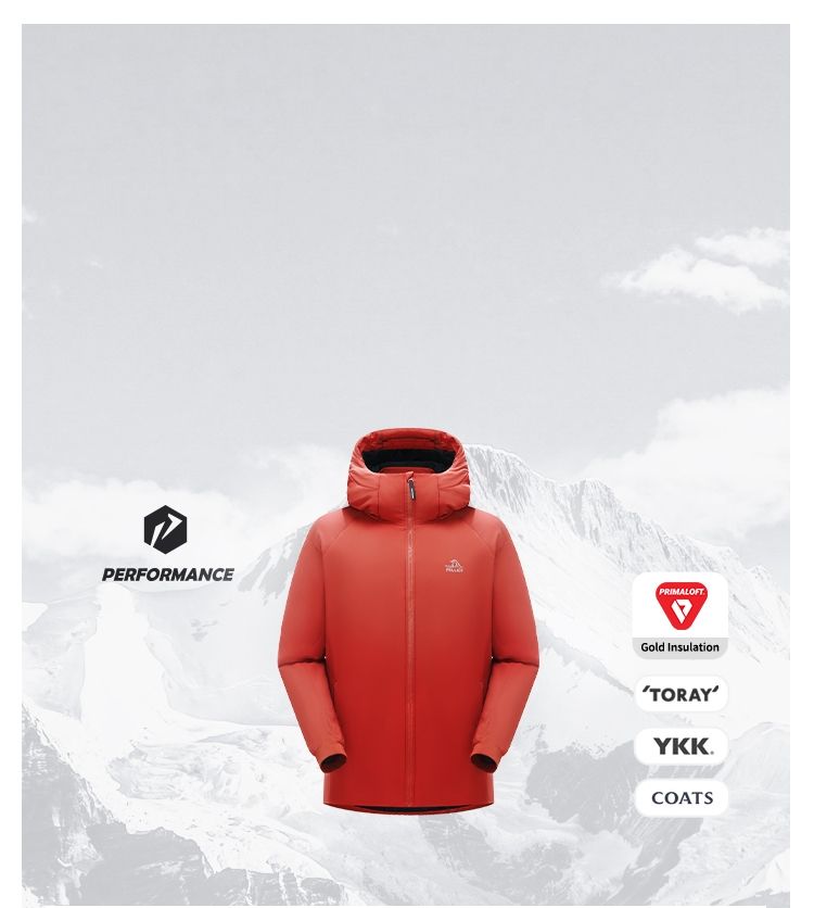 新品】CPG GOLF ハイブリッド ダウンジャケット 赤 サイズ2 帝人素材