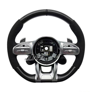 <span class=keywords><strong>Prix</strong></span> usine carbone alcantara avec bouton LCD <span class=keywords><strong>volant</strong></span> pour Mercedes Benz AMG <span class=keywords><strong>volant</strong></span> de voiture - Product Image 1