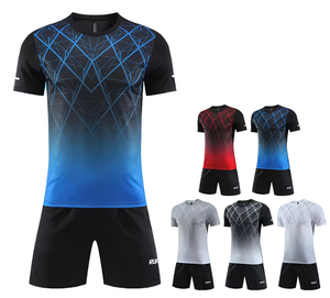 Penjualan langsung dari pabrik kaus sepak bola pria poliester 100% seragam tim musim dingin pakaian olahraga profesional - Product Image 1