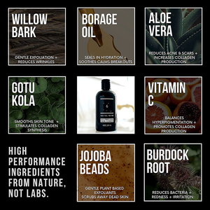 Nettoyant Visage Bio Homme 237g Marque Blanche – Nettoyage Profond, Hydratant, Soin des Pores, Rafraîchissant, Raffermissant, Doux, Usage Quotidien - Product Image 3