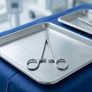 Kit d'instruments vétérinaires de base Virant, ensemble chirurgical en acier inoxydable allemand, pinces hémostatiques manuelles, certifié CE, organisé - Product Image 4