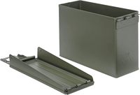 Boîte à outils en acier robuste en stock, boîte de rangement métallique étanche et antirouille, organisateur d'équipement personnalisable avec logo et poignée