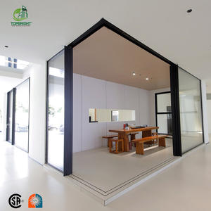 Top밝은 현대 지능형 전기 슬라이딩 유리 파티션 도어 단열 사무실 상업용 5 년 보증 - Product Image 1