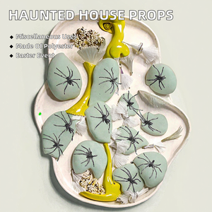 อุปกรณ์ประกอบฉากขนาดใหญ่สำหรับผู้ใหญ่ฮาโลวีนใยแมงมุมผีสิงบ้านยิงสำหรับอีสเตอร์โพลีเอสเตอร์กลับไปโรงเรียน - Product Image 2