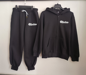 Pantalones de chándal personalizados MOUNTNEVE, pantalones de chándal para hombre, pantalones y pantalones con capucha para hombre, conjunto de lavado ácido y sudor, traje con estampado Digital - Product Image 6
