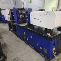 Machine de moulage par injection plastique d'occasion Haitian 160T, moteur servo, stock, machine de moulage par injection horizontale d'occasion, cœur PLC