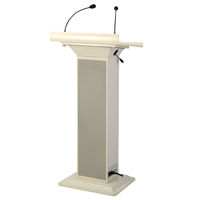 Pupitre numérique moderne pour enseignants, universités, collèges et salles de conférence avec microphone