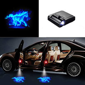 Lámpara de Ambiente Universal RTSLED, Proyector Láser de Bienvenida para Puerta de Coche, Logotipo, Sombra Fantasma, Luces Nocturnas de 12V, Inalámbricas para Coche - Product Image 6