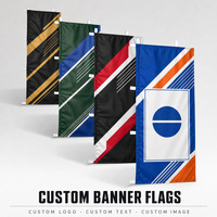 Drapeau de bannière Nobori de style japonais en polyester tricoté personnalisé 2*5 pieds pour la décoration de garage